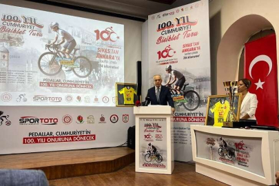 Cumhuriyet Bisiklet Turu’nda Müftüoğlu’ndan anlamlı jest