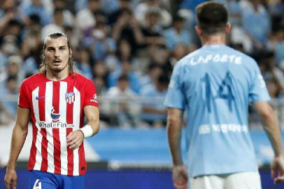 Atletico Madrid'de ilk maçına çıkan Çağlar'a tam not