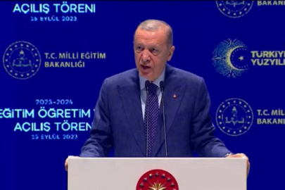 Cumhurbaşkanı Erdoğan'dan ek ders ücreti müjdesi... Erdoğan ilk ders zilini çaldı