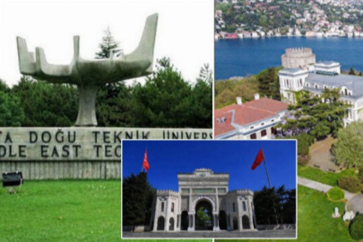 ODTÜ, İTÜ, Koç, Bilkent ve Boğaziçi...