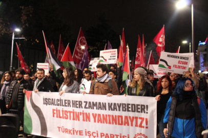 TİP de İsrail'i protesto etti!