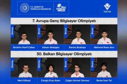 Bilgisayar Olimpiyatları'nda gururlandıran başarı