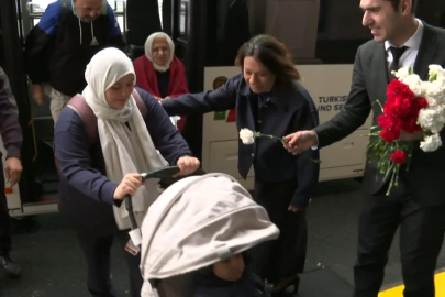 Gazze'deki Türk vatandaşları İstanbul'da