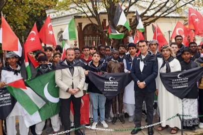 89 ülkeden yüzlerce öğrenci, Filistin için tek ses oldu
