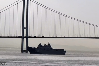 TCG Anadolu, İzmit Körfezi’nde