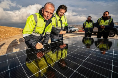 Ege’nin en büyük güneş enerji santrali  olacak