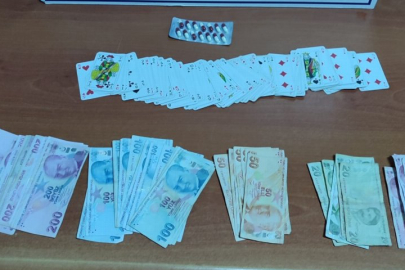 Keşan'da kumar baskını