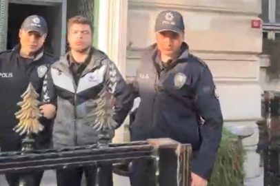 (Filistin'i destekleyen vatandaşa yumruk attı!