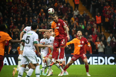 Galataray, Konyaspor'u 3-0 yendi