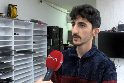 110 bilgisayarı iki buçuk dakikada böyle çaldılar
