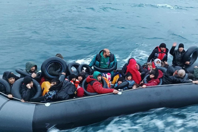 Çanakkale açıklarında 33 kaçak göçmen yakalandı