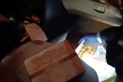Baklava kutularından uyuşturucu!
