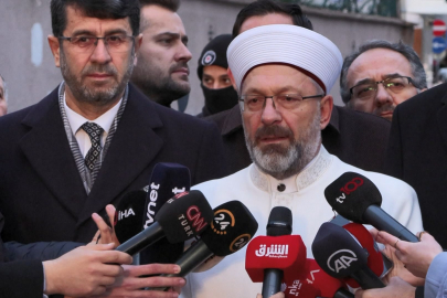 Diyanet İşleri Başkanı Erbaş: Saldırıyı şiddetle lanetliyorum