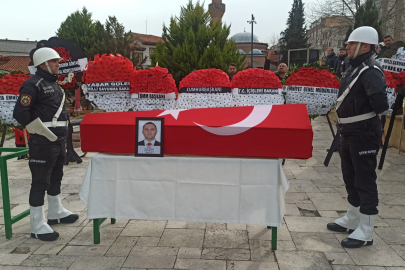 Şehit polis memuru, son yolculuğuna uğurlandı