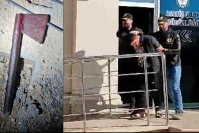 İş arkadaşını balta ile öldürdü!