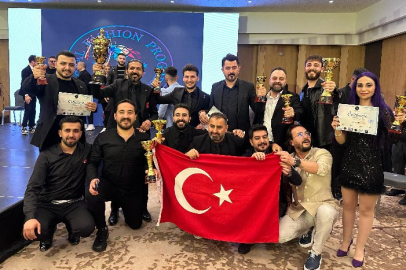 Türk Milli Takımı Kuaför Yarışması'nda dünya şampiyonu oldu