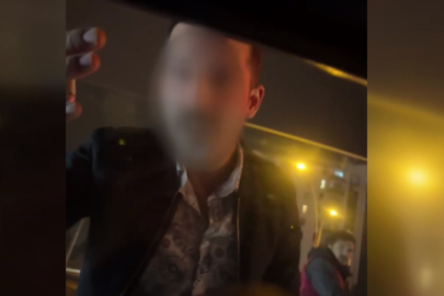 Taksicinin 'selektör' saldırısı!