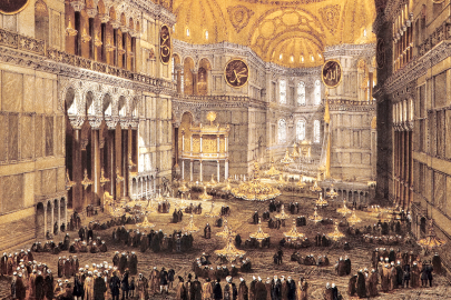 Ayasofya'nın  1847 restorasyonu kitaplaştı