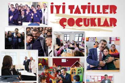 Bakan Tekin'den 'ara tatil' mesajı