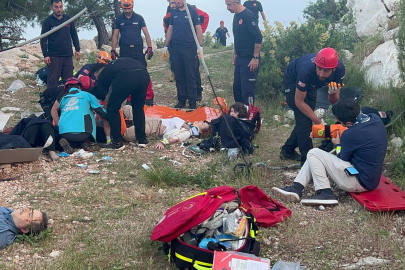 Antalya'da teleferik kabini düştü!