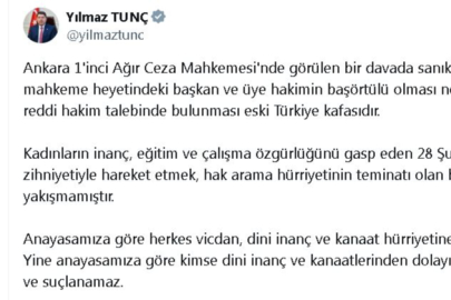 Başörtüsü düşmanı avukata soruşturma