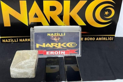 Otomobilden 1 kilo eroin çıktı!
