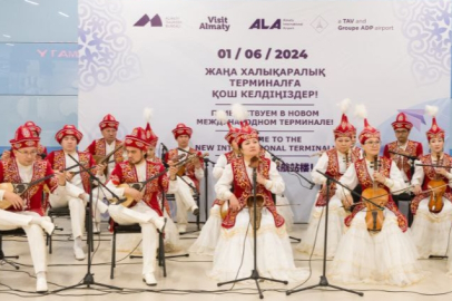 TAV Almatı'da yeni terminali açtı