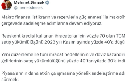 Sadeleştirme adımları sürecek
