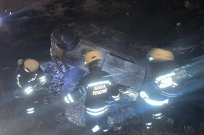 Konya'da feci kaza: 4 ölü, 2 yaralı