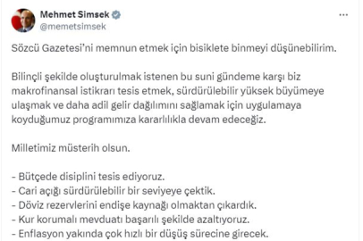 Programımıza kararlılıkla devam edeceğiz