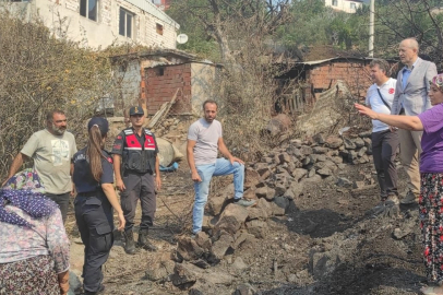 Orman yangınlarıyla ilgili hasar tespit çalışmaları sürüyor