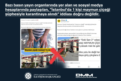 'Maymun Çiçeği'nde de dezenformasyon!