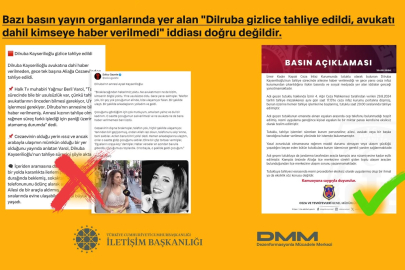 Dilruba gizlice tahliye mi edildi?