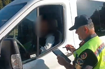Bir haftada 475 bin sürücüye işlem