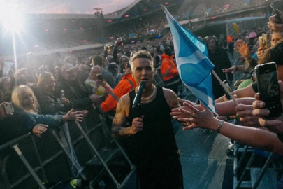 Robbie Williams İstanbul'da…