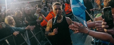 Robbie Williams İstanbul'da…