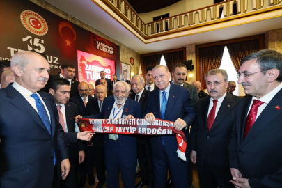Erdoğan: 15 Temmuz, milletin şanlı destanıdır