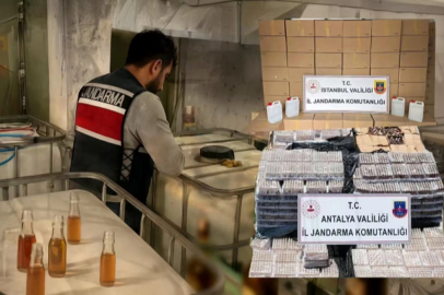 81 ilde sahte alkol operasyonu: 62 bin litre…