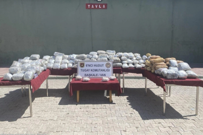 Van sınırında büyük operasyon! 165 kilogram uyuşturucu yakalandı
