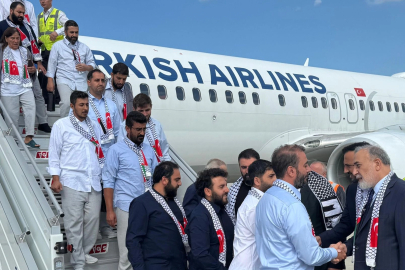 Özgürlük filosu aktivistleri döndü