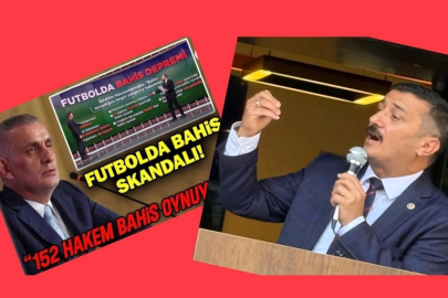 Bahisçi hakem skandalı TBMM gündeminde