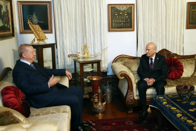 Erdoğan’dan Bahçeli’ye ziyaret