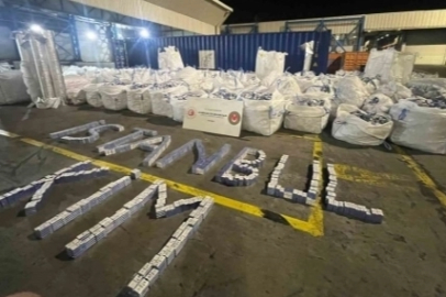 Ambarlı'da 94 milyon liralık kaçak sigara...