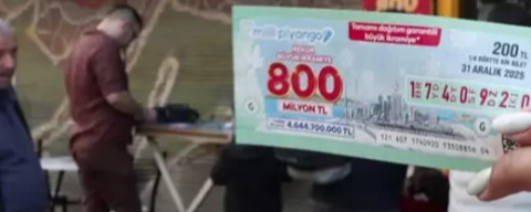Rekor ikramiye 800 milyon TL ile ne alınır?