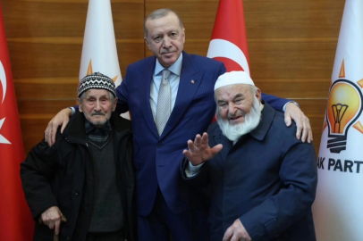 Düzceli asırlık çınarları Erdoğan'la buluştu