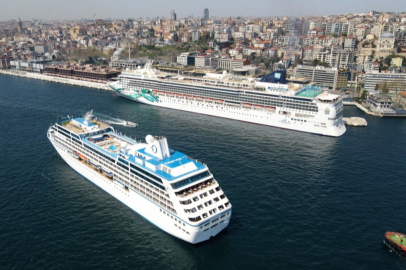 Kruvaziyer yolcusu 2 milyonu aştı... Kuşadası  zirvede