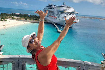 Safiye'nin Cruise keyfi...