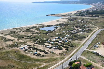 Saros’da Mecidiye sahili yıkım tehdidi altında...