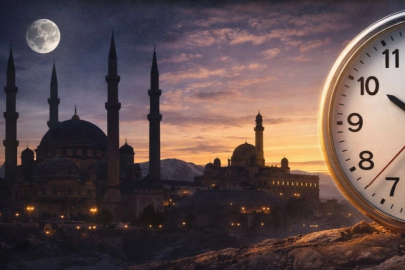 Ağrı’da iftar ezanı gecikti...