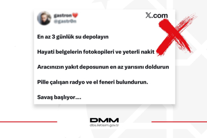 "Savaş başlayacak" iddialarına yalanlama